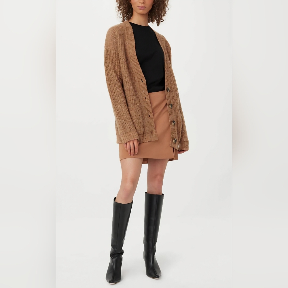 NWT - Frank & Oak Women’s Oversized Merino Wool Alpaca Blended Cardigan - XL - Picture 2 of 11